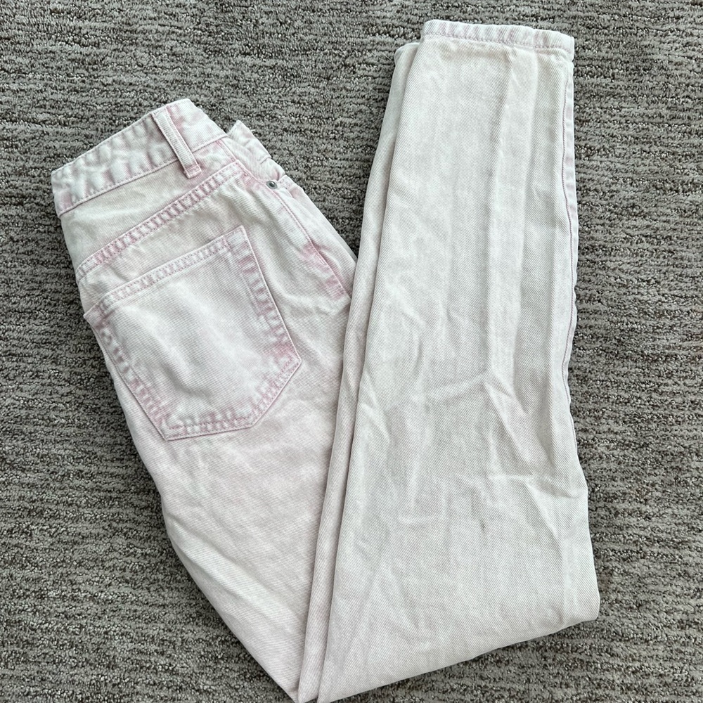 Pink used BDG jeans
